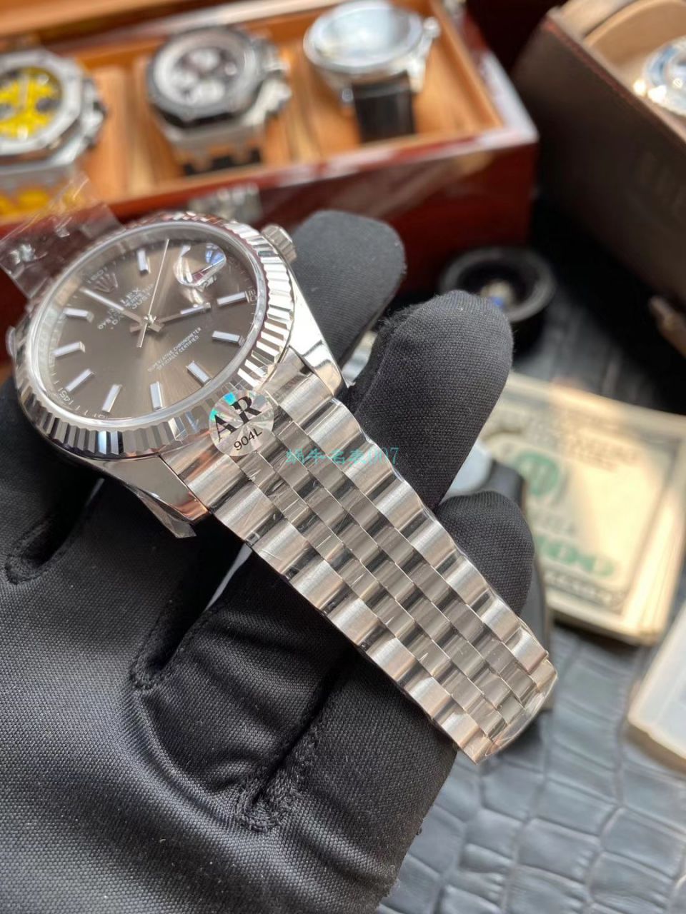 AR Factory  Rolex DATEJUST  Datejust 41毫米904钢V3版 Replica Copy m126334-0002 wrist watches  / R592