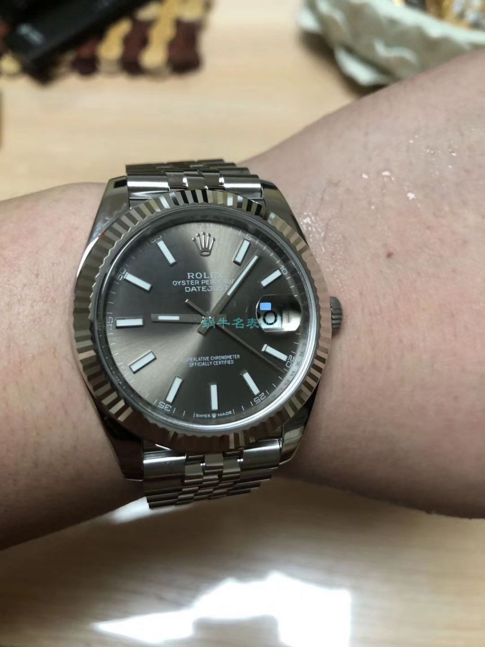 AR Factory  Rolex DATEJUST  Datejust 41毫米904钢V3版 Replica Copy m126334-0002 wrist watches  / R592