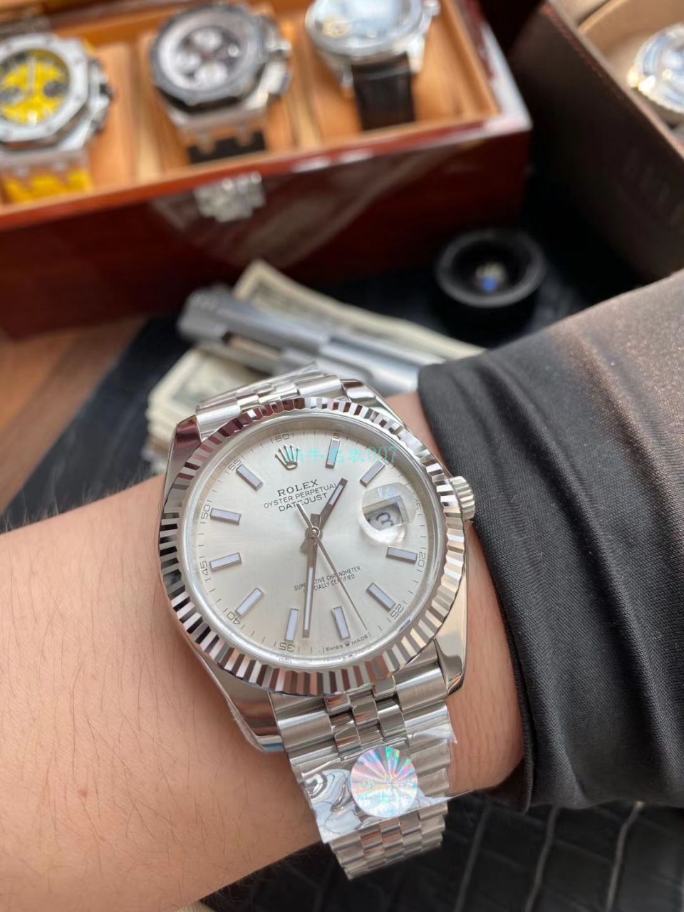 AR Factory 1比1 Knockoff  Watches V3版本41毫米 Rolex   Datejust m126334-0014 wrist watches  / R600