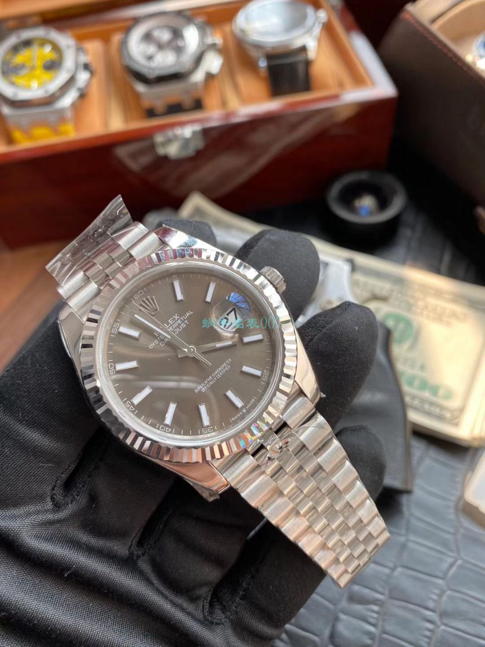 AR Factory 1比1 Knockoff  Watches V3版本41毫米 Rolex   Datejust m126334-0014 wrist watches  / R600