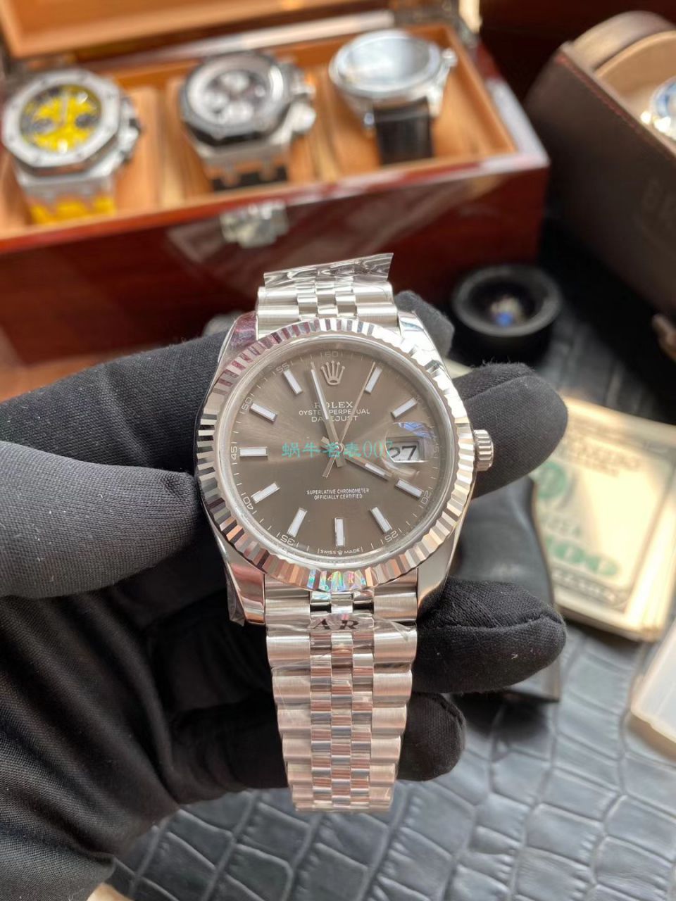 AR Factory 1比1 Knockoff  Watches V3版本41毫米 Rolex   Datejust m126334-0014 wrist watches  / R600