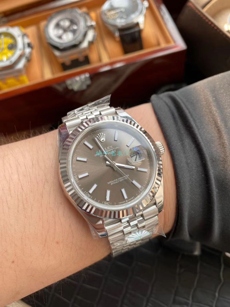 AR Factory 1比1 Knockoff  Watches V3版本41毫米 Rolex   Datejust m126334-0014 wrist watches  / R600