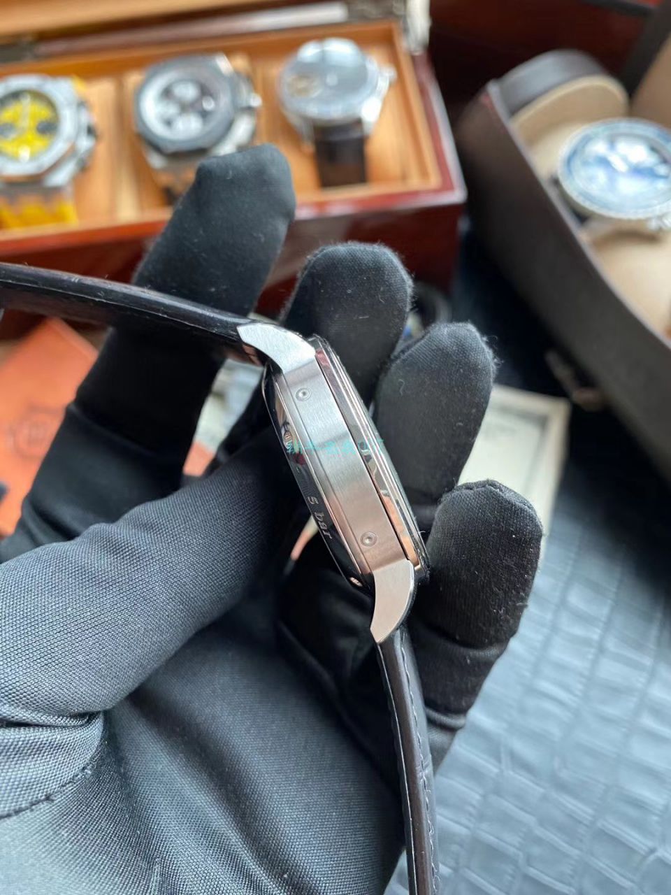  Video analysis V9 Factory  Replica Copy  Watches glashuette original原创议员100-04-32-12-50大日历 / GLA062