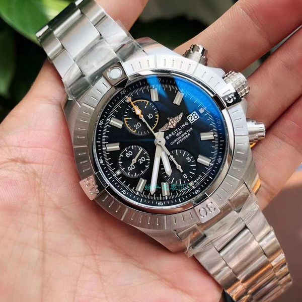 原单ETA7750 Breitling 复仇者计时 wrist watches 45系列A13317101B1A1 wrist watches 