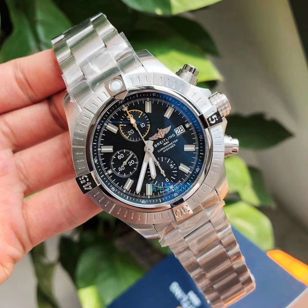 渠道原单 Breitling 复仇者计时 wrist watches 45系列A13317101C1A1 wrist watches  / BL171