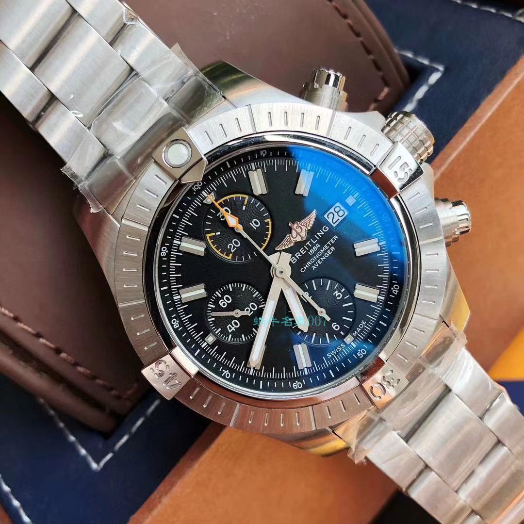渠道原单 Breitling 复仇者计时 wrist watches 45系列A13317101C1A1 wrist watches  / BL171