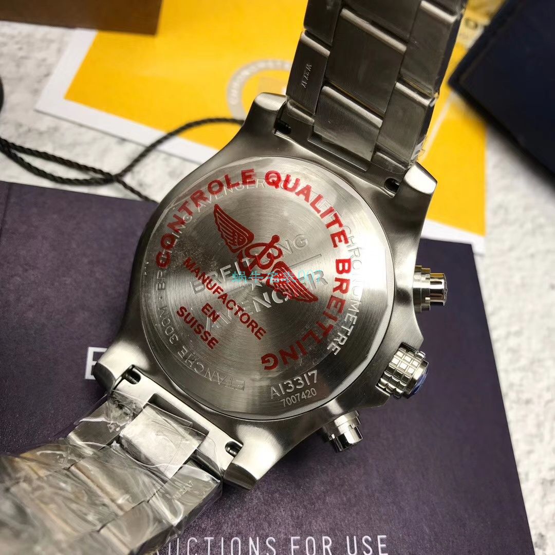 渠道原单 Breitling 复仇者计时 wrist watches 45系列A13317101C1A1 wrist watches  / BL171