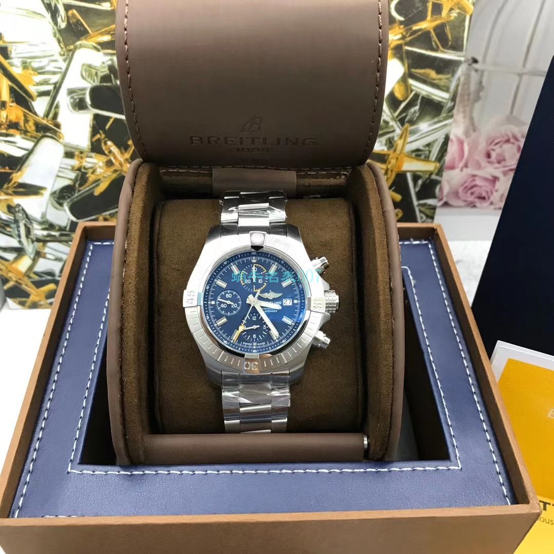 渠道原单 Breitling 复仇者计时 wrist watches 45系列A13317101C1A1 wrist watches  / BL171