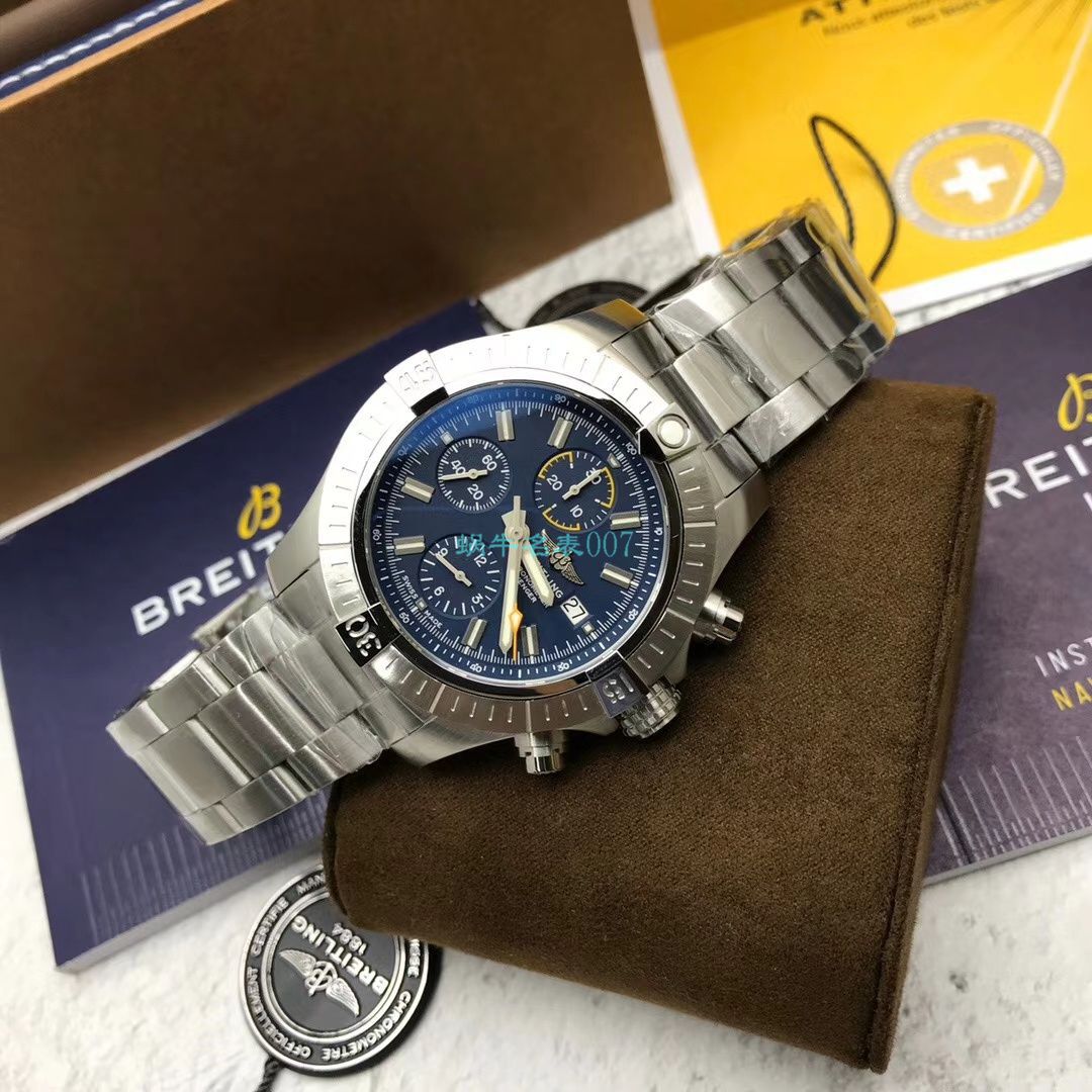 渠道原单 Breitling 复仇者计时 wrist watches 45系列A13317101C1A1 wrist watches  / BL171