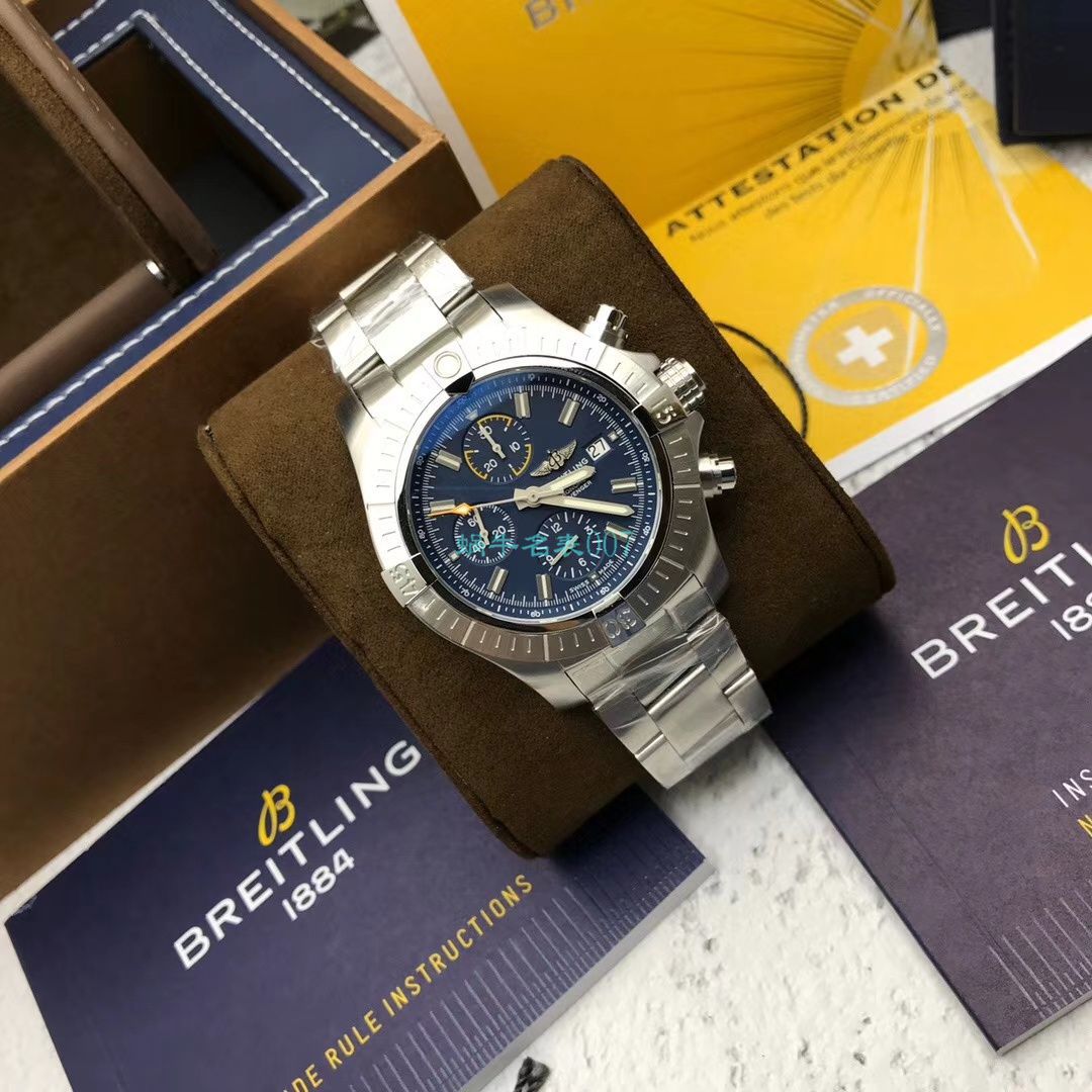 渠道原单 Breitling 复仇者计时 wrist watches 45系列A13317101C1A1 wrist watches  / BL171