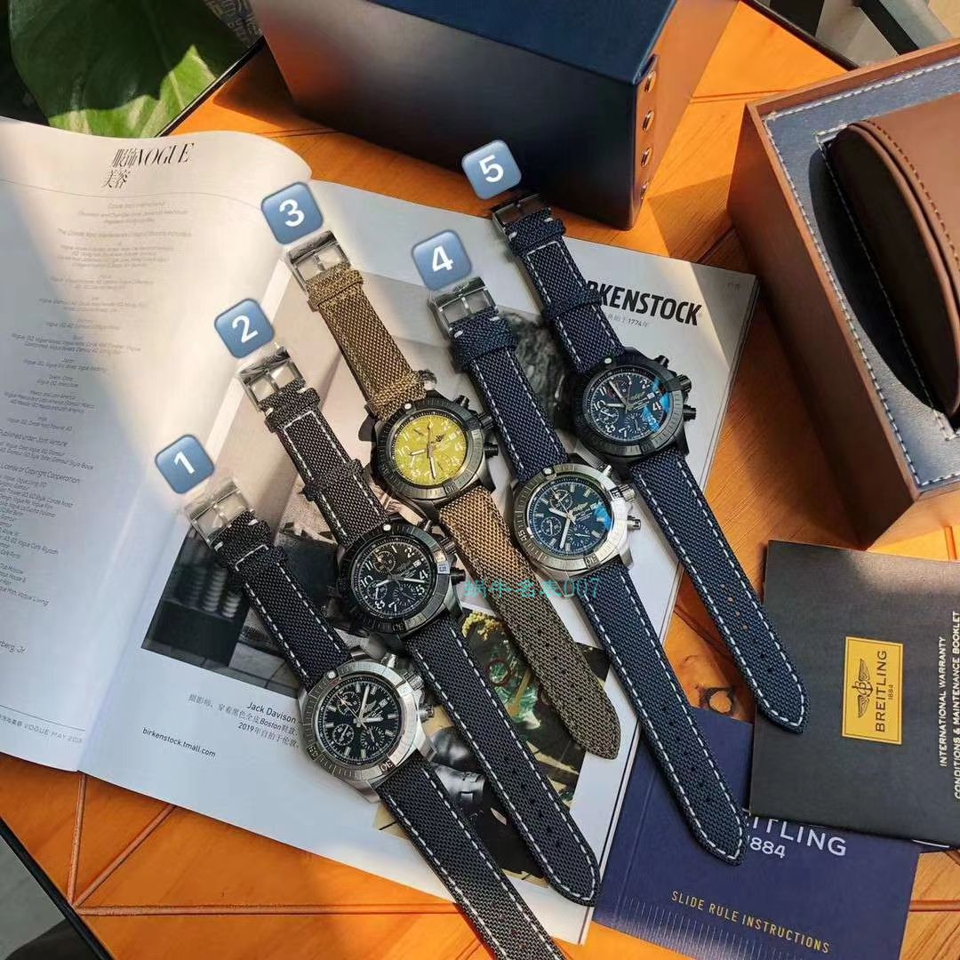 渠道原单 Breitling 复仇者计时 wrist watches 45系列A13317101C1A1 wrist watches  / BL171