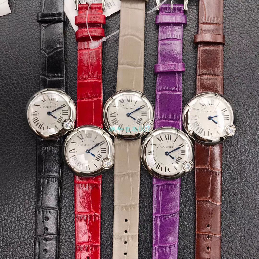 V6 Factory  top  Replica Copy  Watches  Cartier  告白气球女装30毫米WGBL0005，WJBL0008 wrist watches  / K277