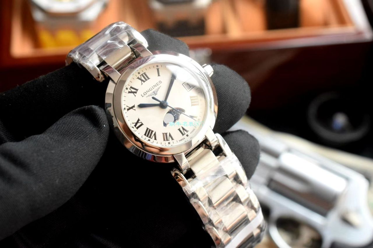 GS Factory  High quality  Replica Watches  Longines 心月女士月相L8.115.4.71.6 wrist watches  / L168