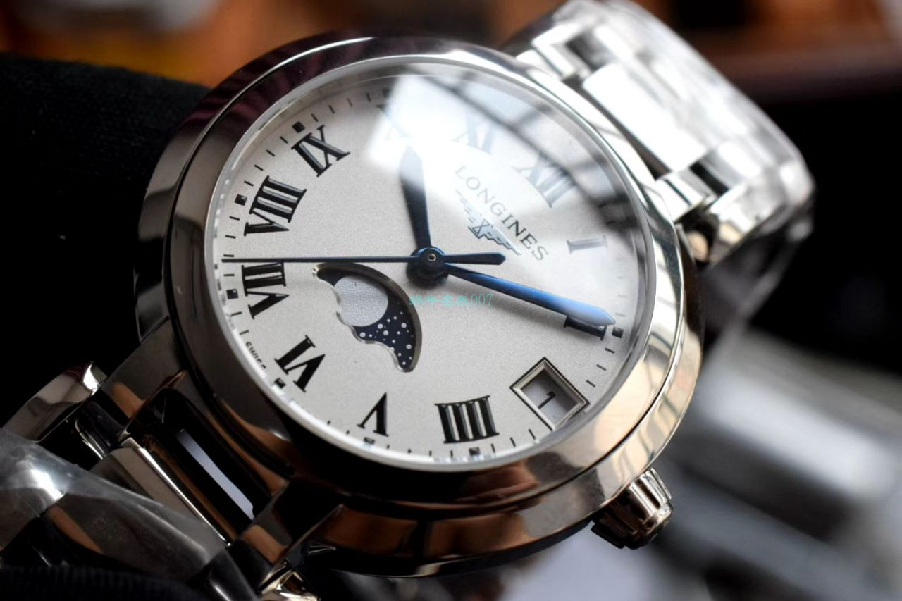 GS Factory  High quality  Replica Watches  Longines 心月女士月相L8.115.4.71.6 wrist watches  / L168