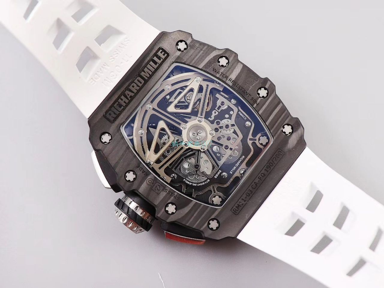 KV Factory  top  Replica  RICHARD MILLE RM-011锻造 carbon fiber 系列【原版 carbon fiber 纹路】V2全新升级版 / KVRM11V2