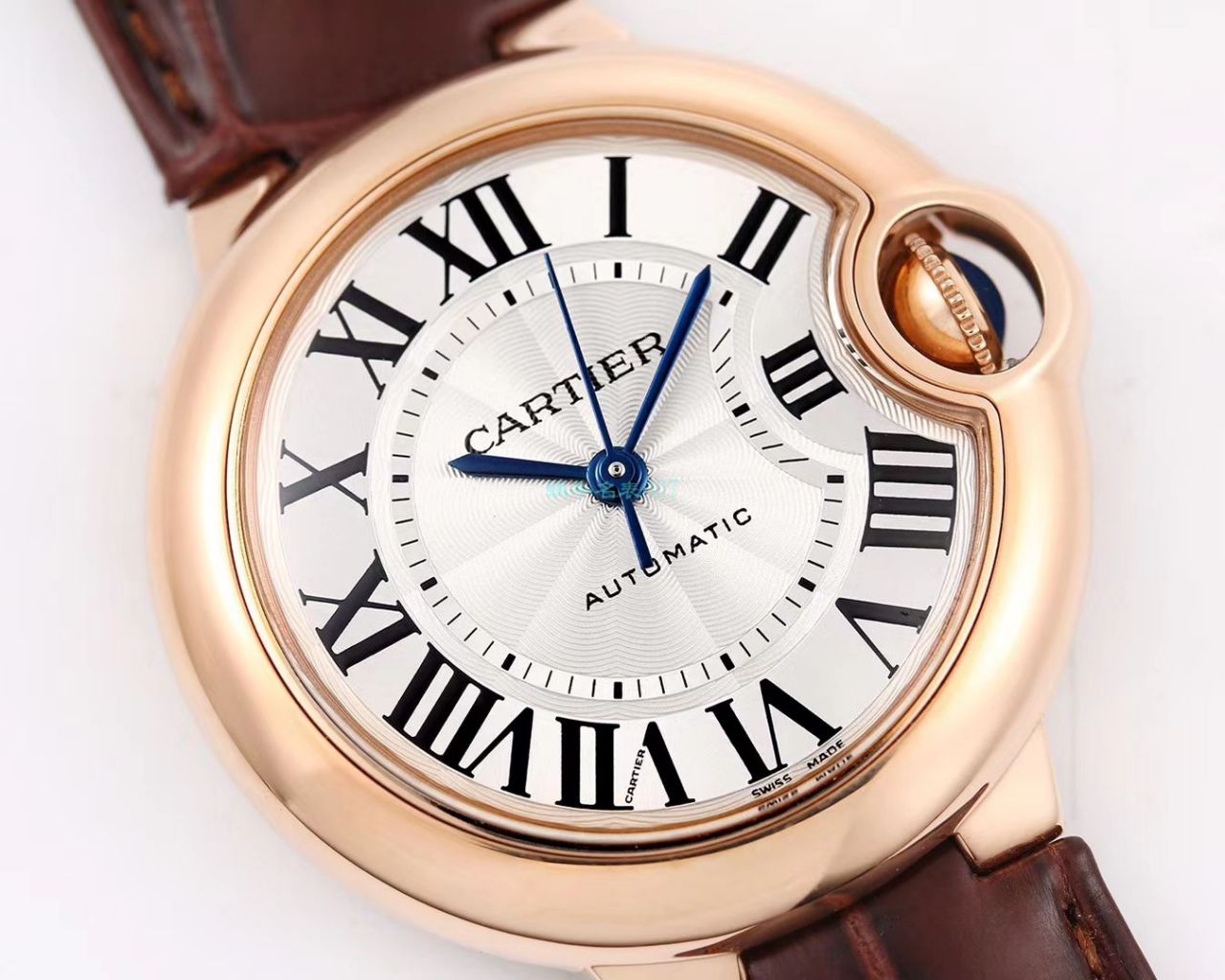 V6 Factory  Cartier  蓝气球女表33,36毫米7K版本 top  Replica Copy 最终版两档 copy customized 级别Cal.076自动 Movement  / K278
