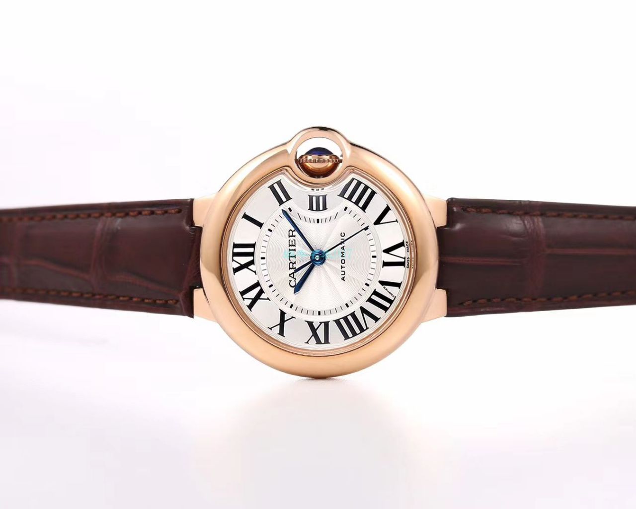 V6 Factory  Cartier  蓝气球女表33,36毫米7K版本 top  Replica Copy 最终版两档 copy customized 级别Cal.076自动 Movement  / K278