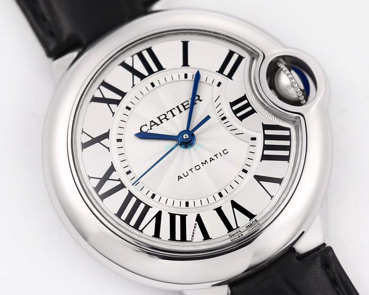 V6 Factory  Cartier  蓝气球女表33,36毫米7K版本 top  Replica Copy 最终版两档 copy customized 级别Cal.076自动 Movement  / K278