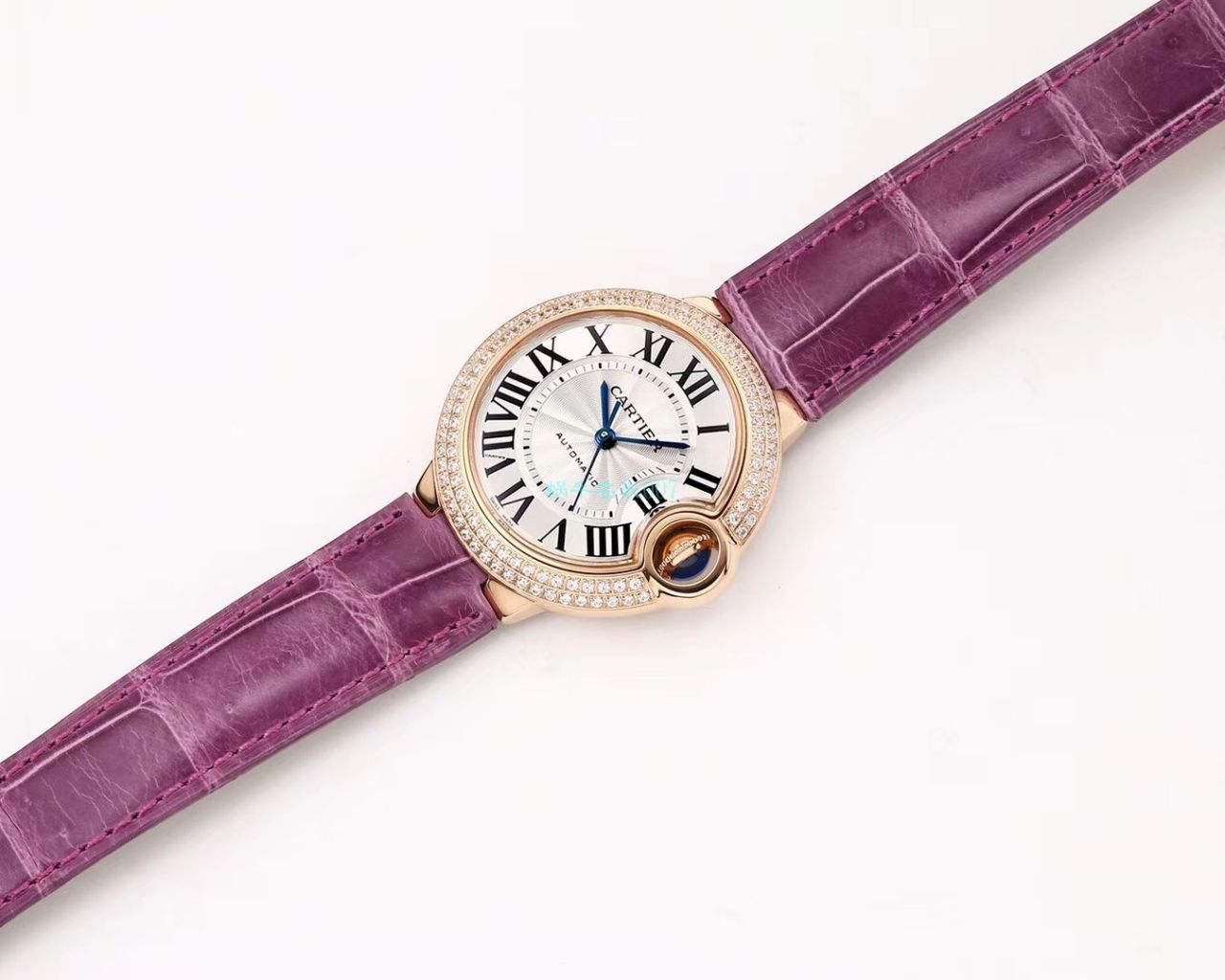 V6 Factory  Cartier  蓝气球女表33,36毫米7K版本 top  Replica Copy 最终版两档 copy customized 级别Cal.076自动 Movement  / K278