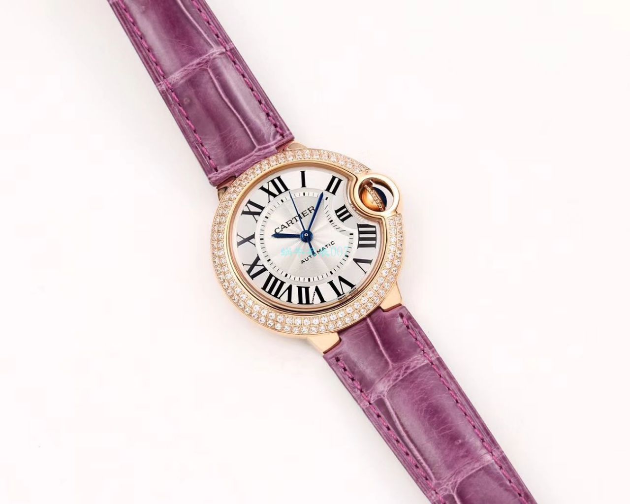 V6 Factory  Cartier  蓝气球女表33,36毫米7K版本 top  Replica Copy 最终版两档 copy customized 级别Cal.076自动 Movement  / K278