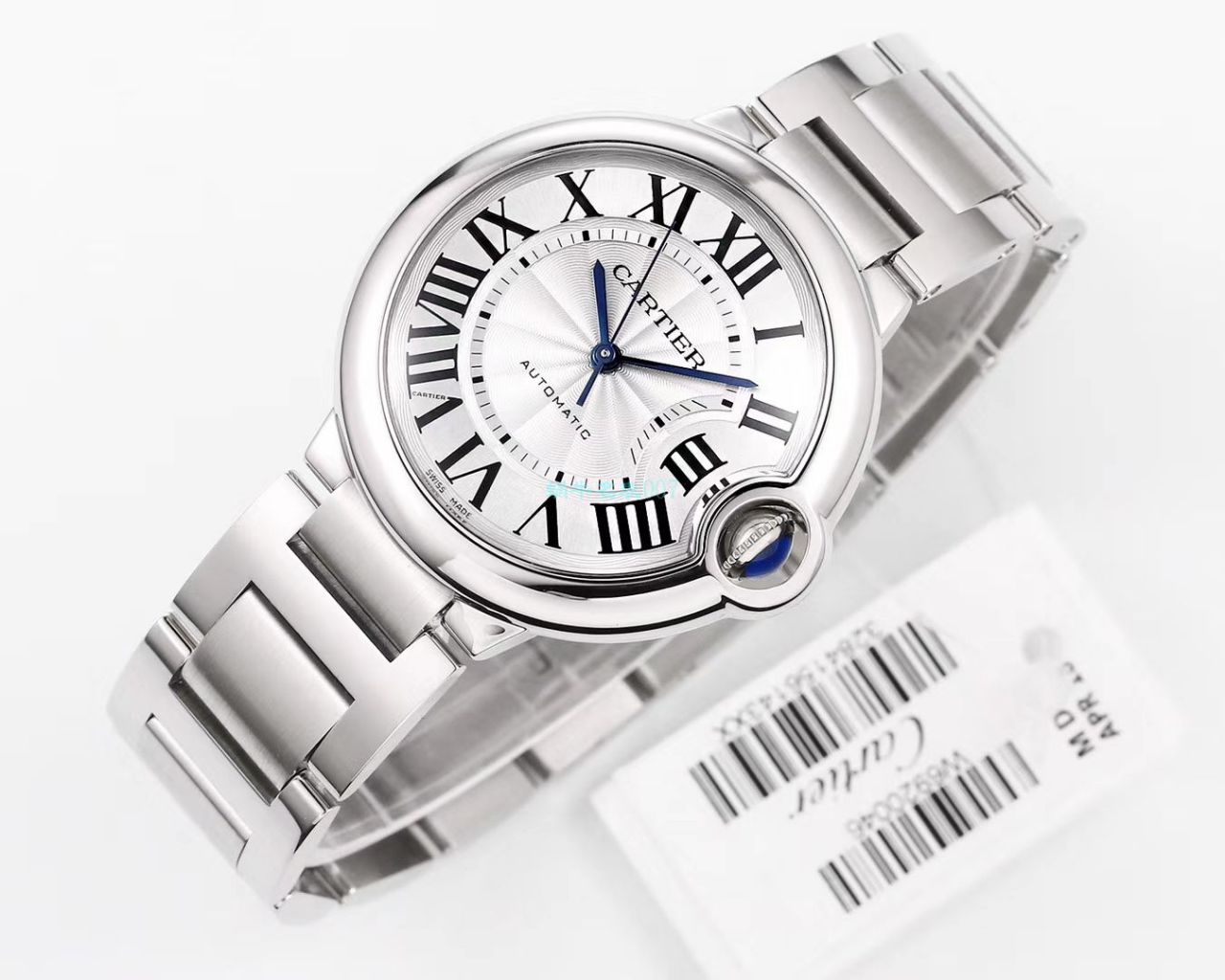 V6 Factory  Cartier  蓝气球女表33,36毫米7K版本 top  Replica Copy 最终版两档 copy customized 级别Cal.076自动 Movement  / K278