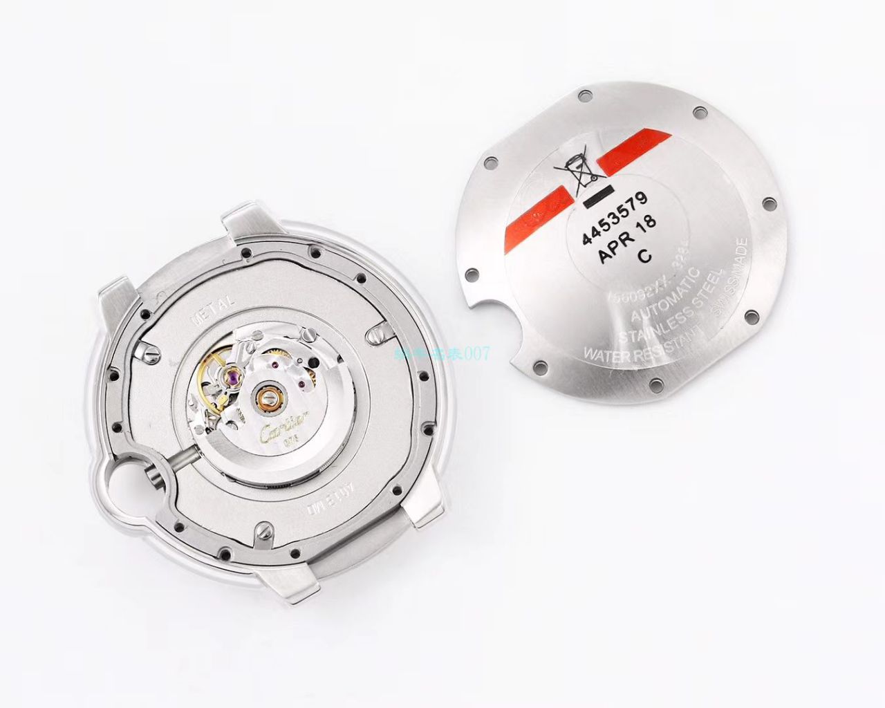 V6 Factory  Cartier  蓝气球女表33,36毫米7K版本 top  Replica Copy 最终版两档 copy customized 级别Cal.076自动 Movement  / K278