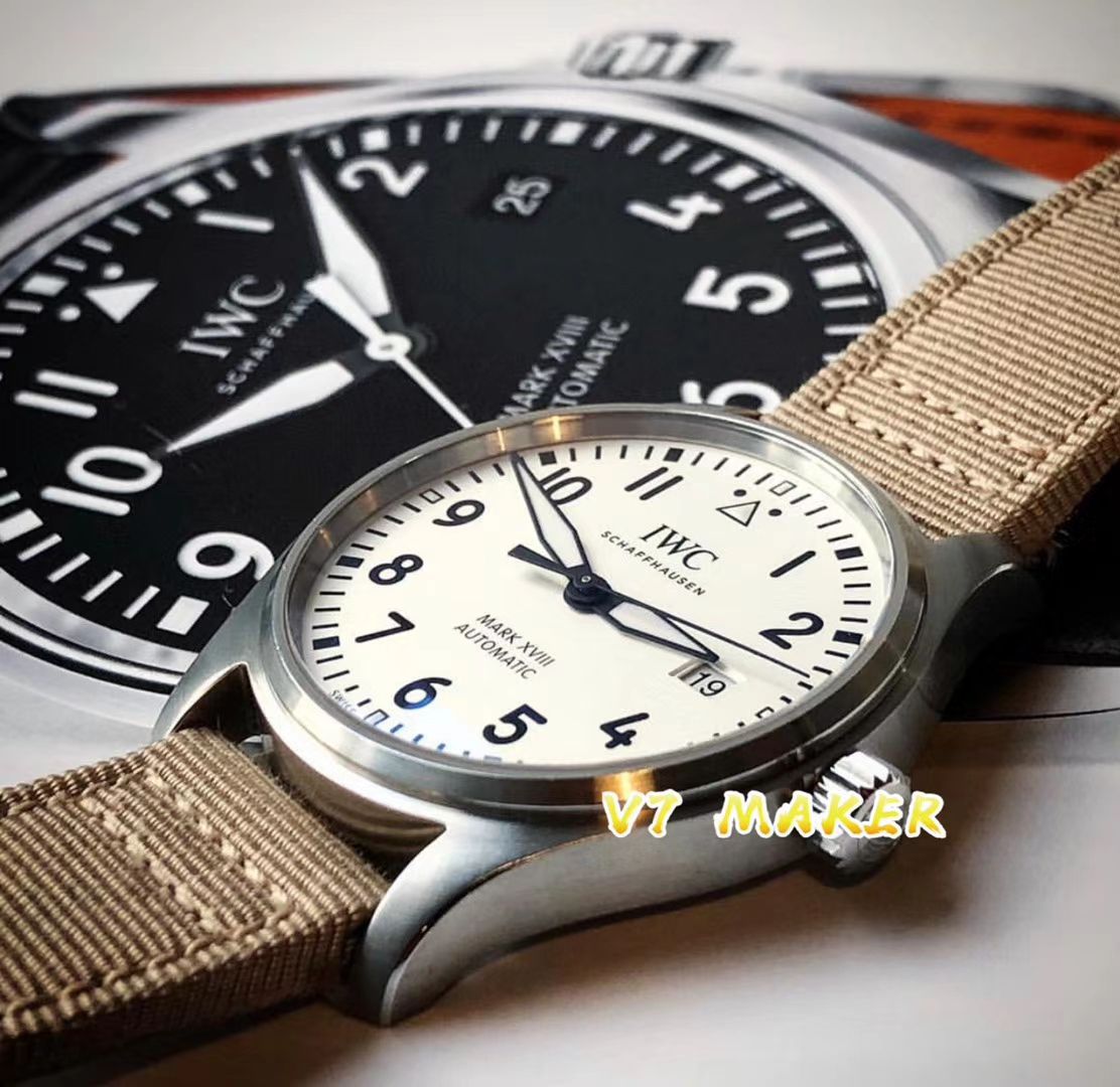 V7 Factory 官网 High quality  Replica Watches  IWC 飞行员 MARK XVII 新面IW327017 / WG531