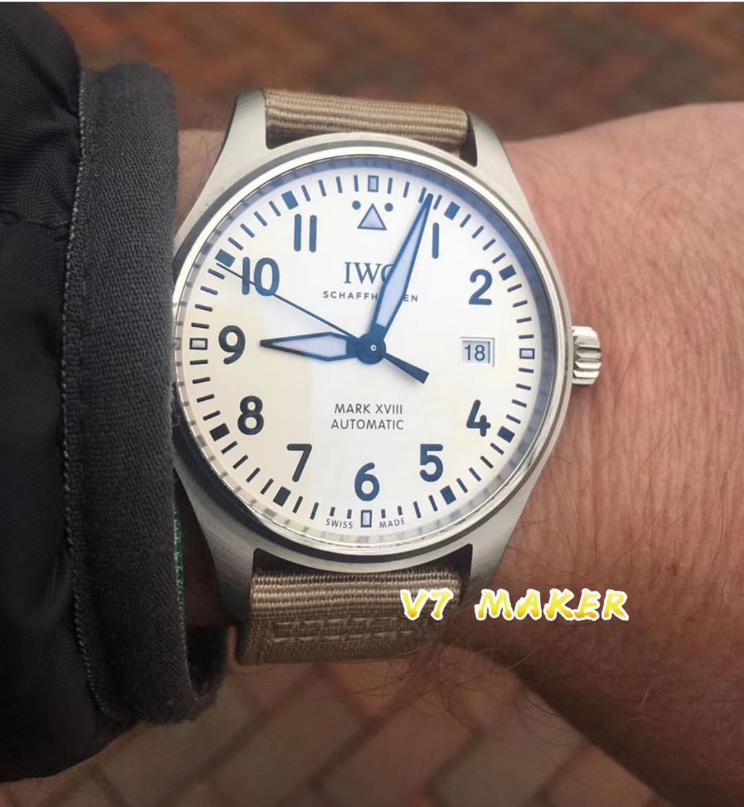 V7 Factory 官网 High quality  Replica Watches  IWC 飞行员 MARK XVII 新面IW327017 / WG531