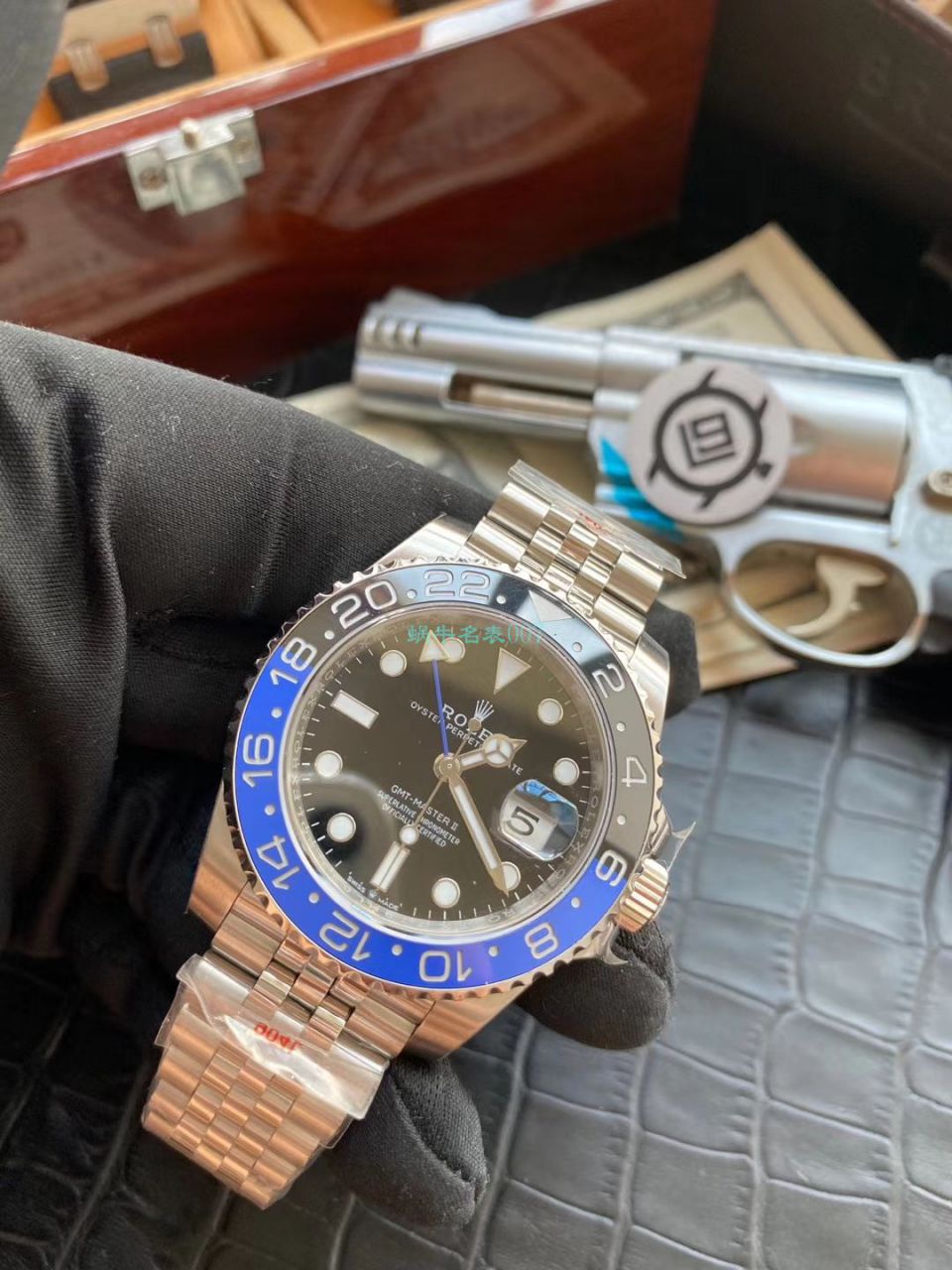V9 Factory  High quality  Replica Watches  Rolex  GMT MASTER II系列m126710blnr-0002 wrist watches (可乐圈) / R606