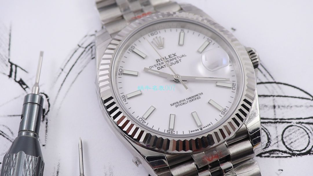 RE Factory  top  Replica Copy  Watches  Rolex   Datejust 系列m126334-0022绿萝 wrist watches  / R607