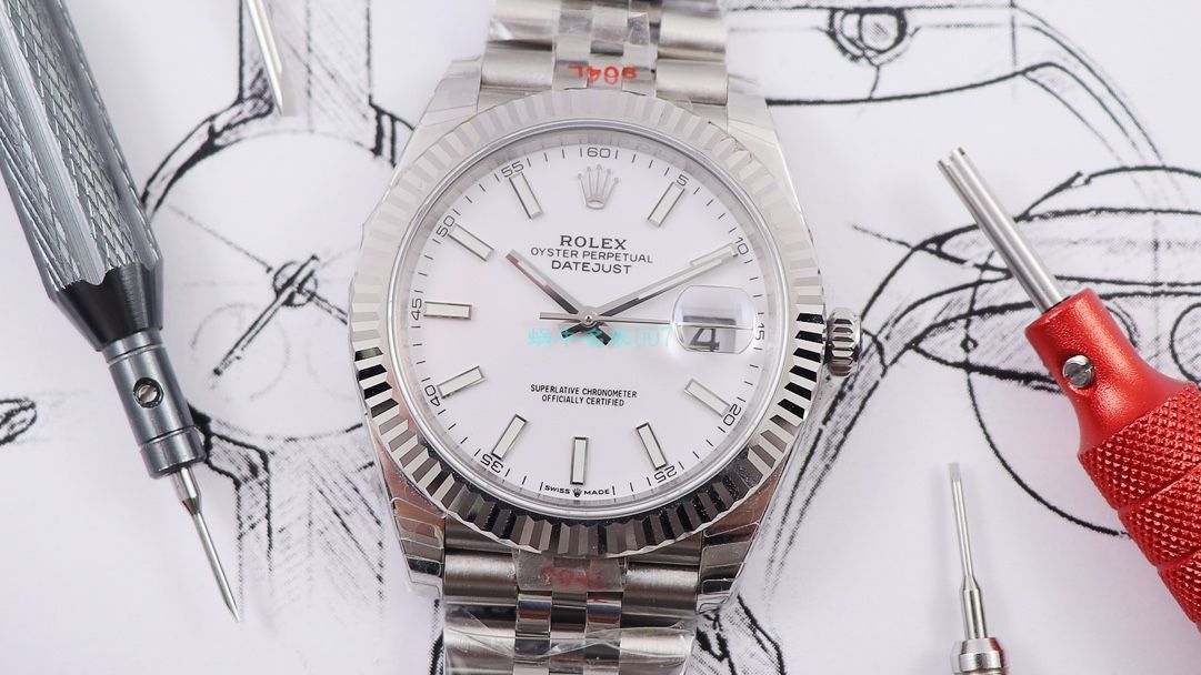 RE Factory  top  Replica Copy  Watches  Rolex   Datejust 系列m126334-0022绿萝 wrist watches  / R607