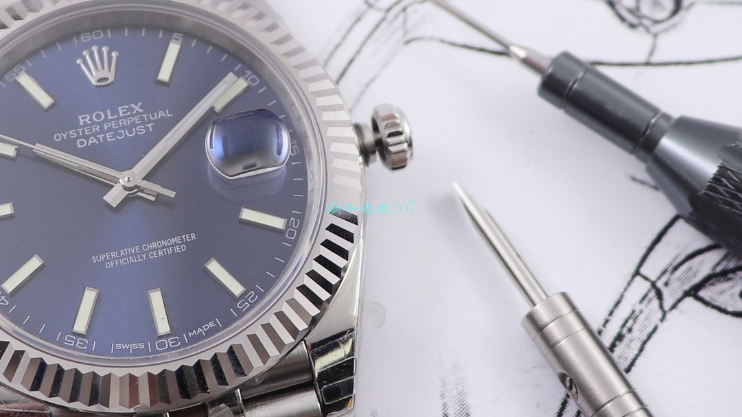 RE Factory  top  Replica Copy  Watches  Rolex   Datejust 系列m126334-0022绿萝 wrist watches  / R607