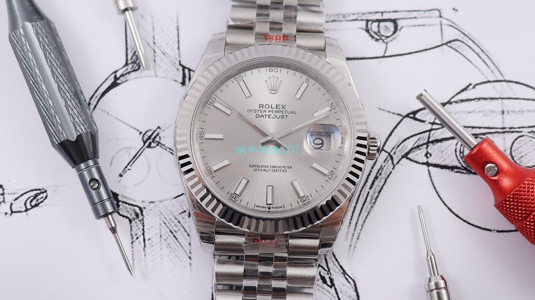 RE Factory  top  Replica Copy  Watches  Rolex   Datejust 系列m126334-0022绿萝 wrist watches  / R607