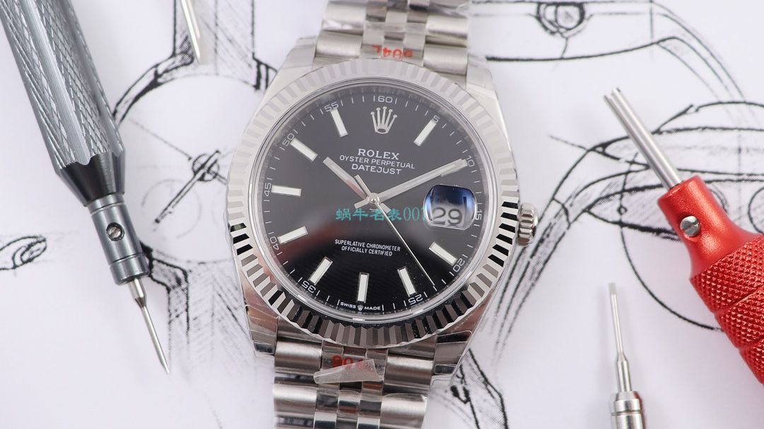 RE Factory  top  Replica Copy  Watches  Rolex   Datejust 系列m126334-0022绿萝 wrist watches  / R607