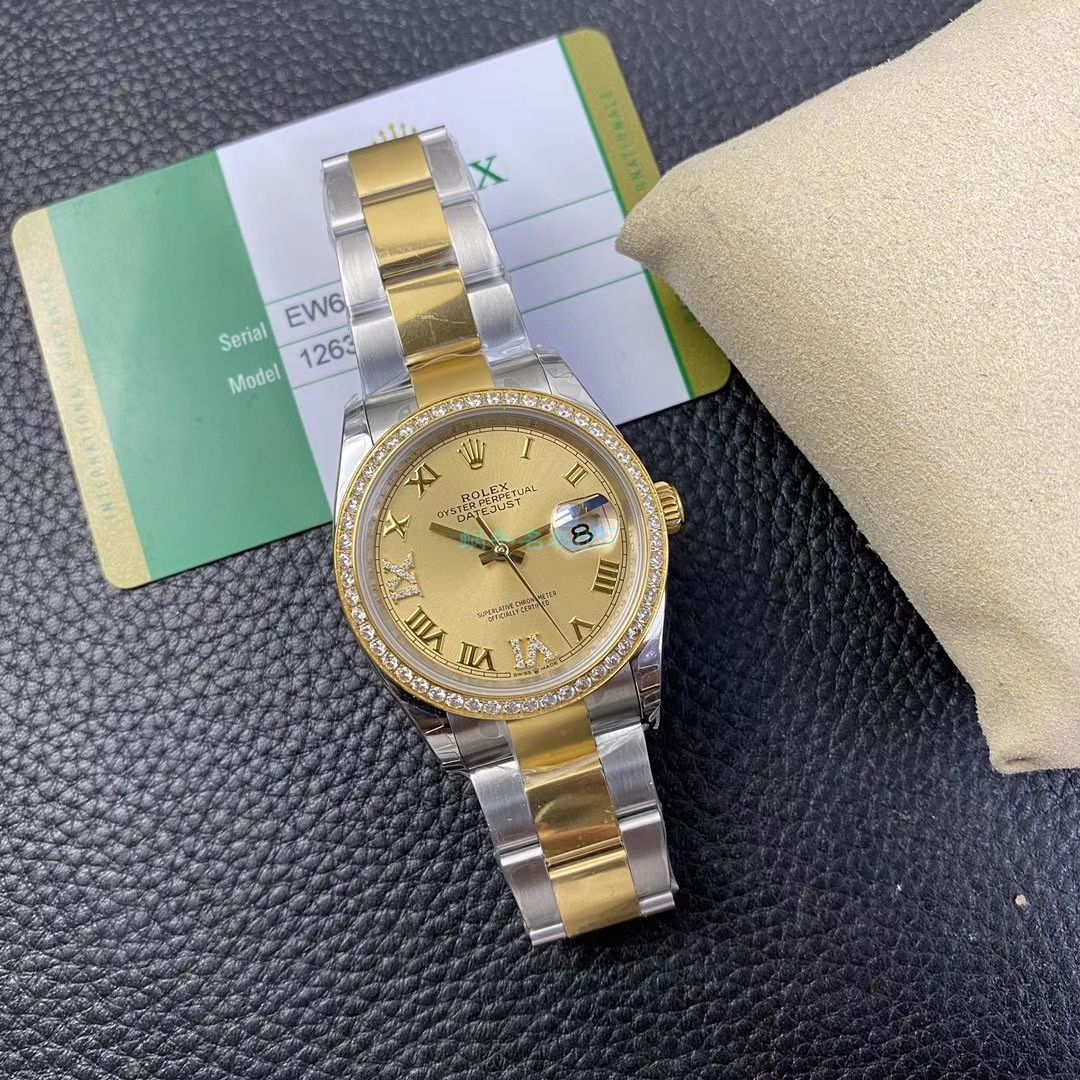 EW Factory  Rolex  top  Replica Copy 36 Datejust m126283rbr-0012，m126281rbr-0016，m126284rbr-0024 wrist watches  / R601