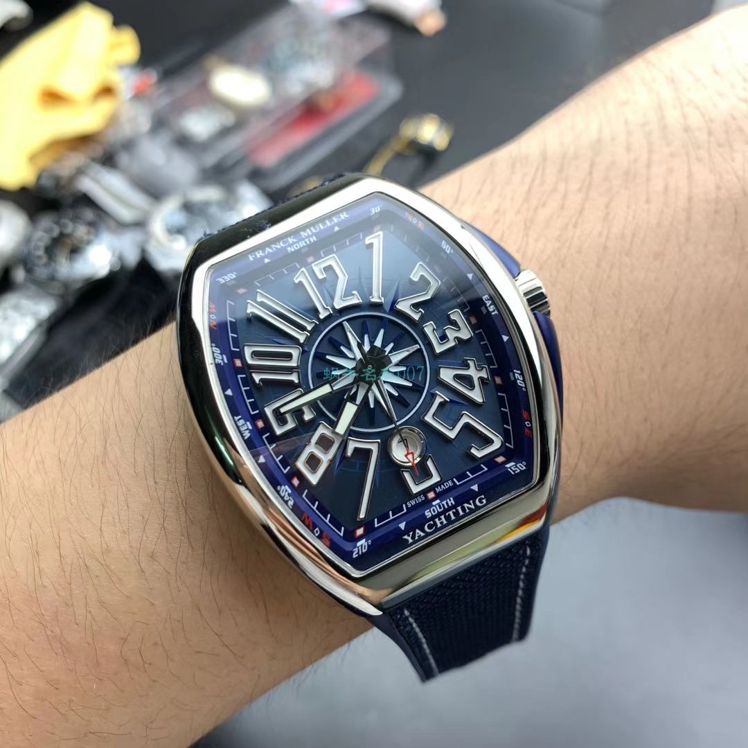 ZF Factory  Replica Copy  Franck Muller MEN'S COLLECTION系列V 45 SC DT YACHTING wrist watches  / FL068
