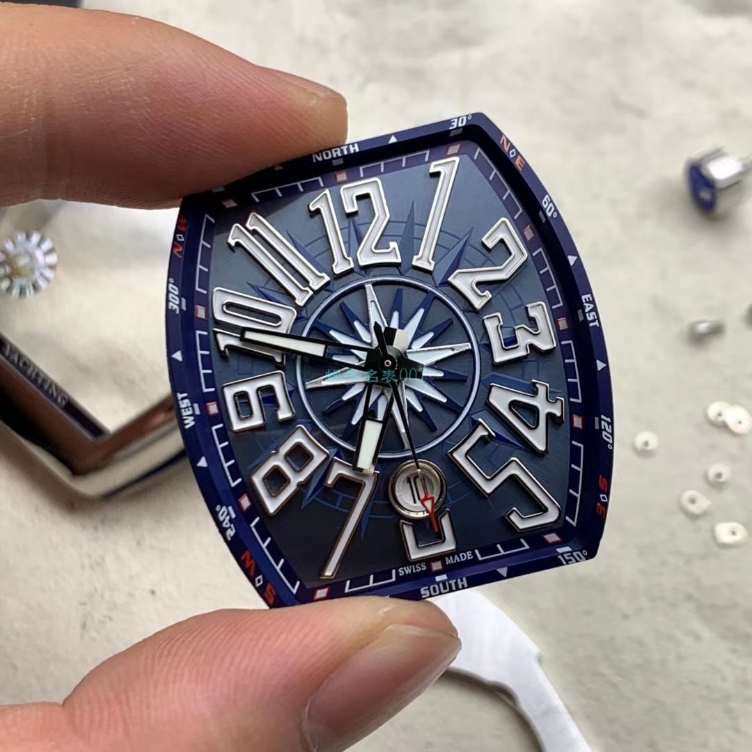 ZF Factory  Replica Copy  Franck Muller MEN'S COLLECTION系列V 45 SC DT YACHTING wrist watches  / FL068