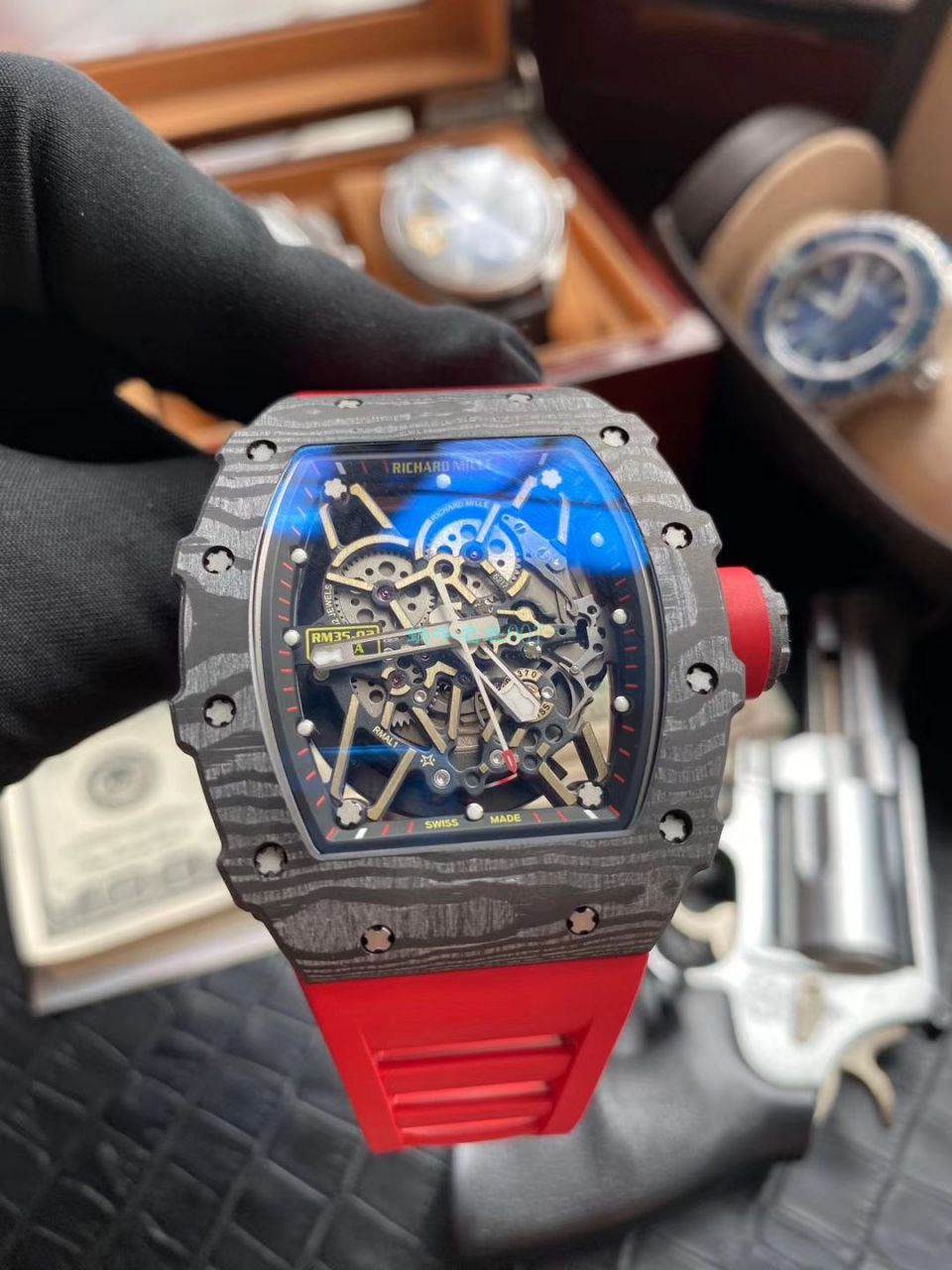 ZF Factory  High quality  Replica Watches RICHARD MILLE Richard Miller 男士系列RM 35-02 wrist watches  / ZFRM035Q