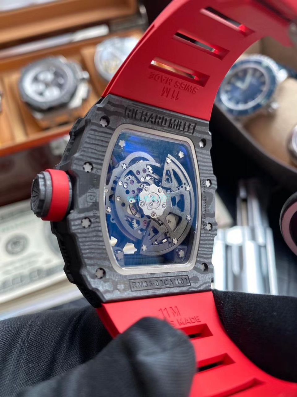 ZF Factory  High quality  Replica Watches RICHARD MILLE Richard Miller 男士系列RM 35-02 wrist watches  / ZFRM035Q
