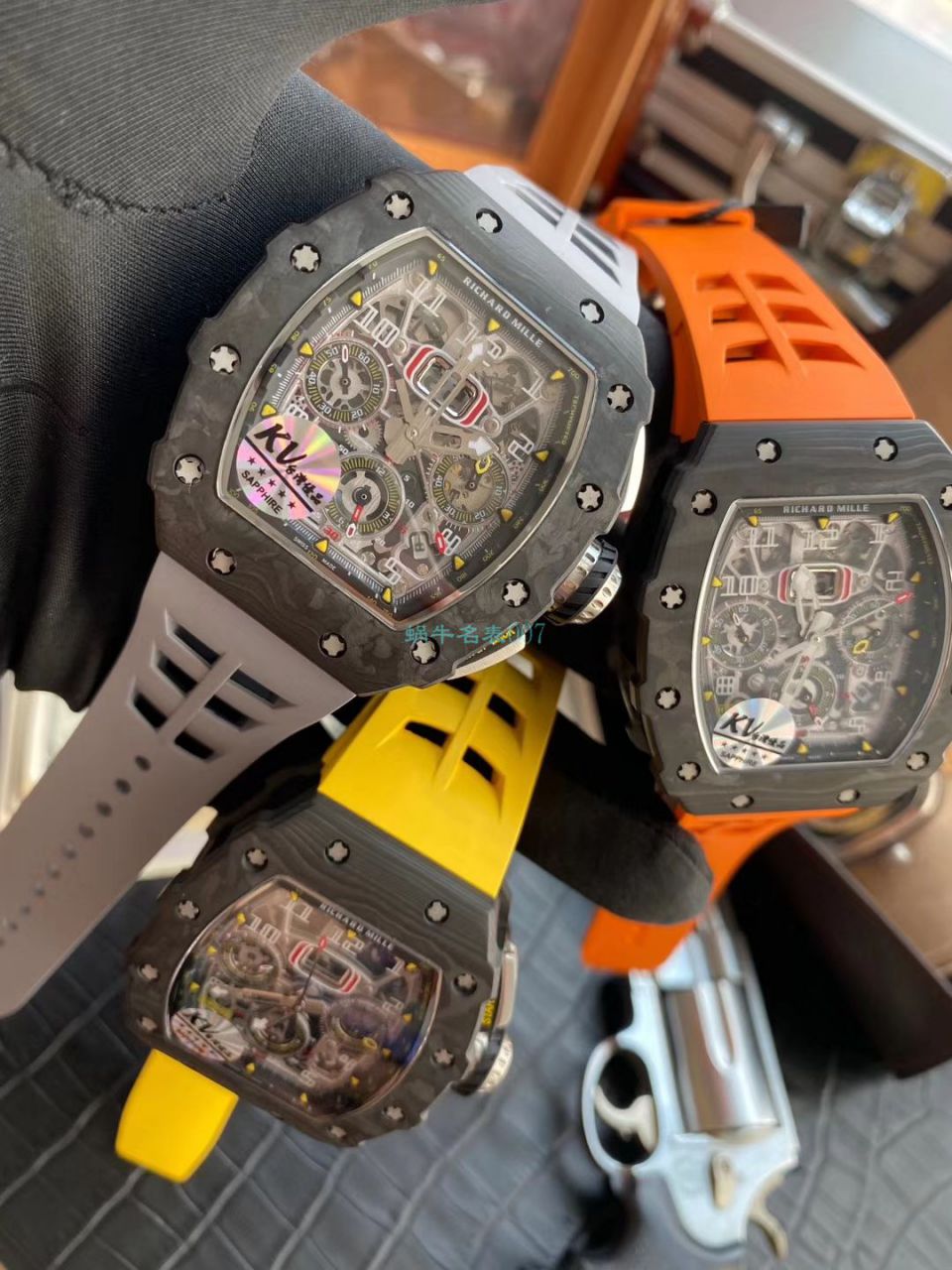KV Factory  Perfect  Copy  Watches RICHARD MILLE RICHARD MILLE RM011最新V2升级 / KV011V2B
