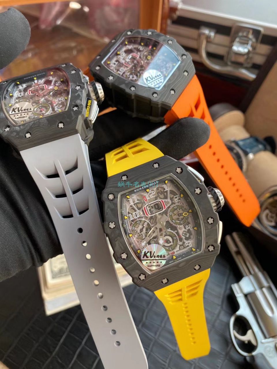 KV Factory  Perfect  Copy  Watches RICHARD MILLE RICHARD MILLE RM011最新V2升级 / KV011V2B