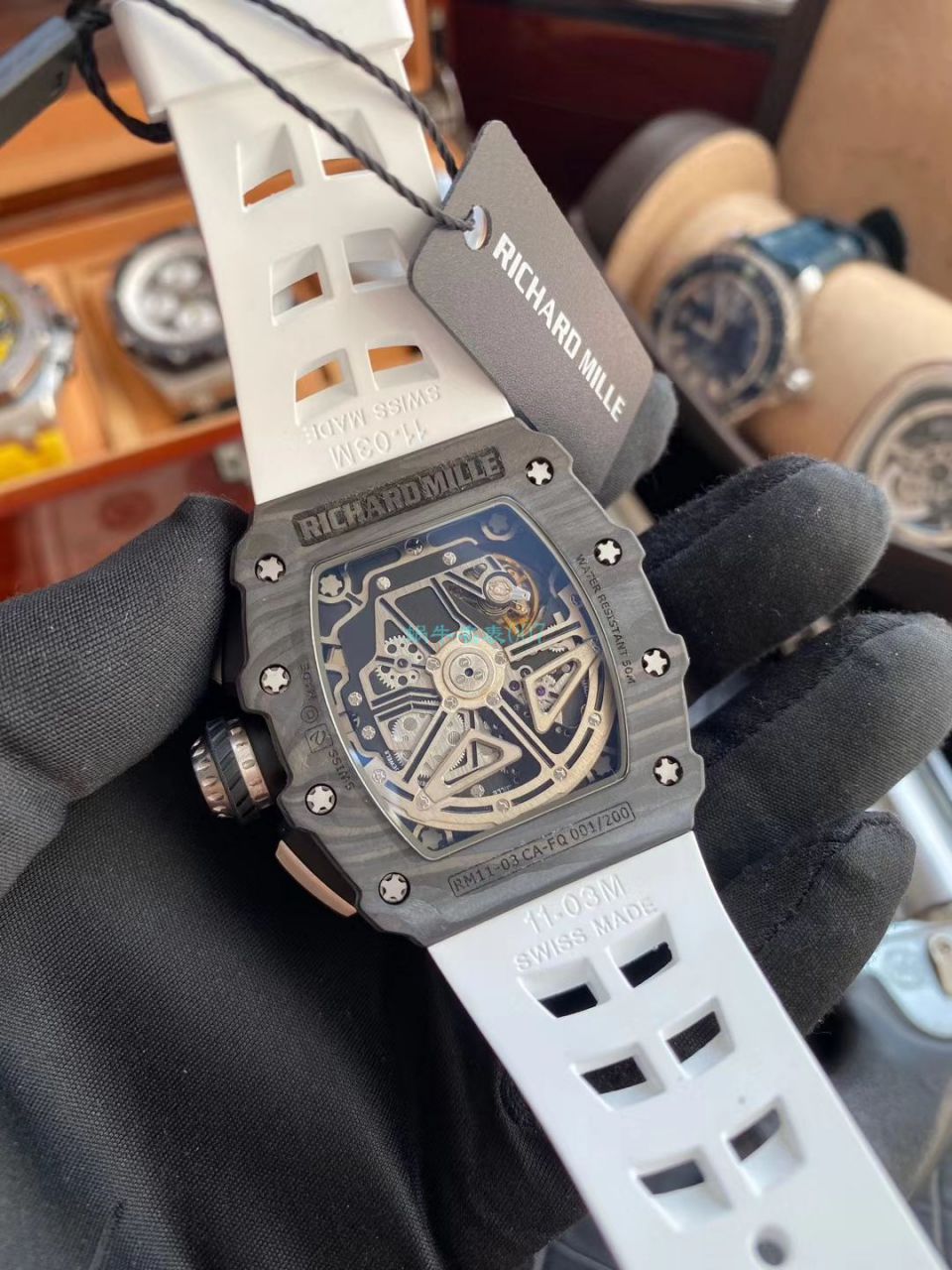 KV Factory  Perfect  Copy  Watches RICHARD MILLE RICHARD MILLE RM011最新V2升级 / KV011V2B