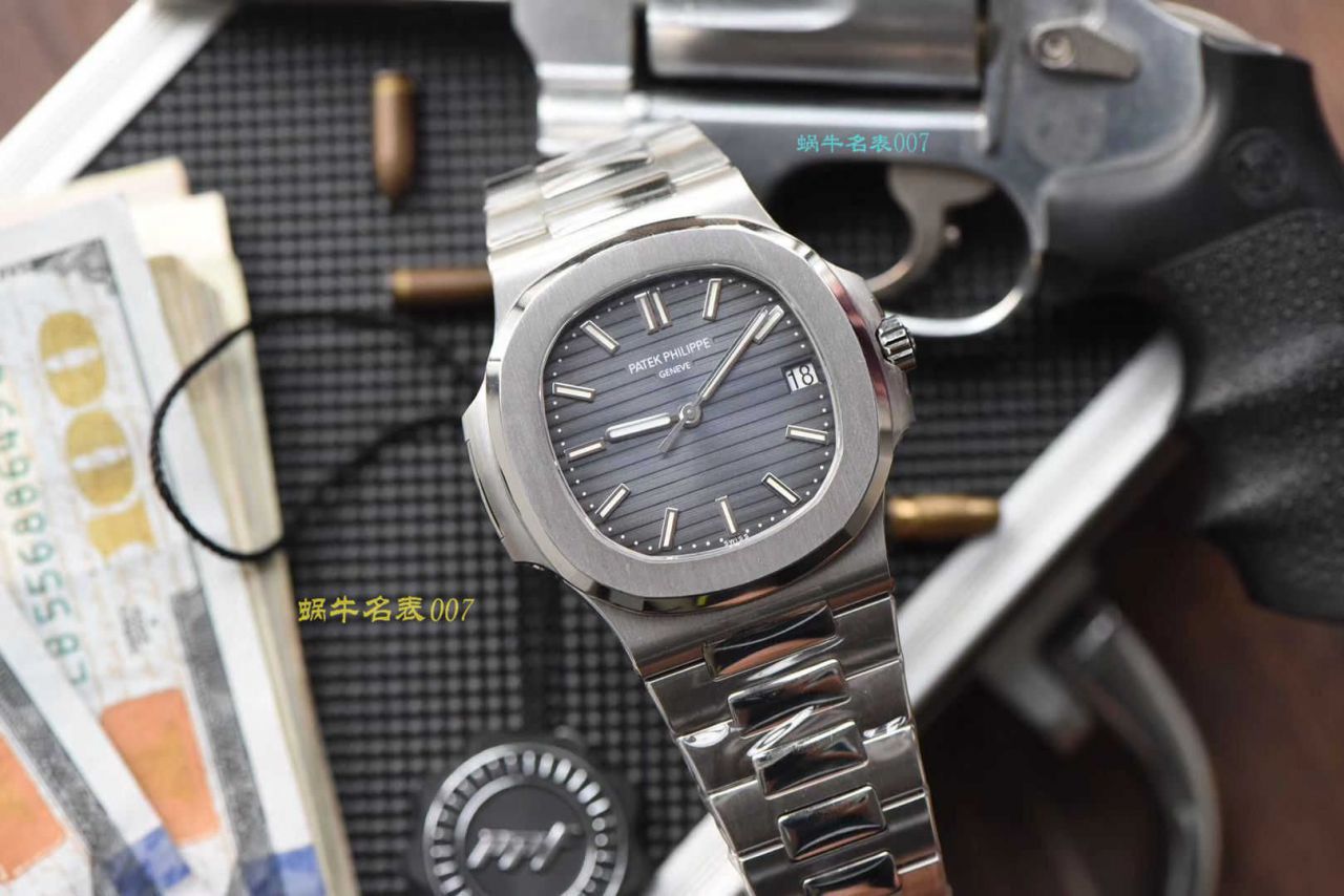 TOP  copy customized PPF Factory V4视频 copy customized 莫桑石、真钻 PATEK PHILIPPE  Nautilus  top  Replica Copy 5711/1A-010奢华与斯文并存 / BD291
