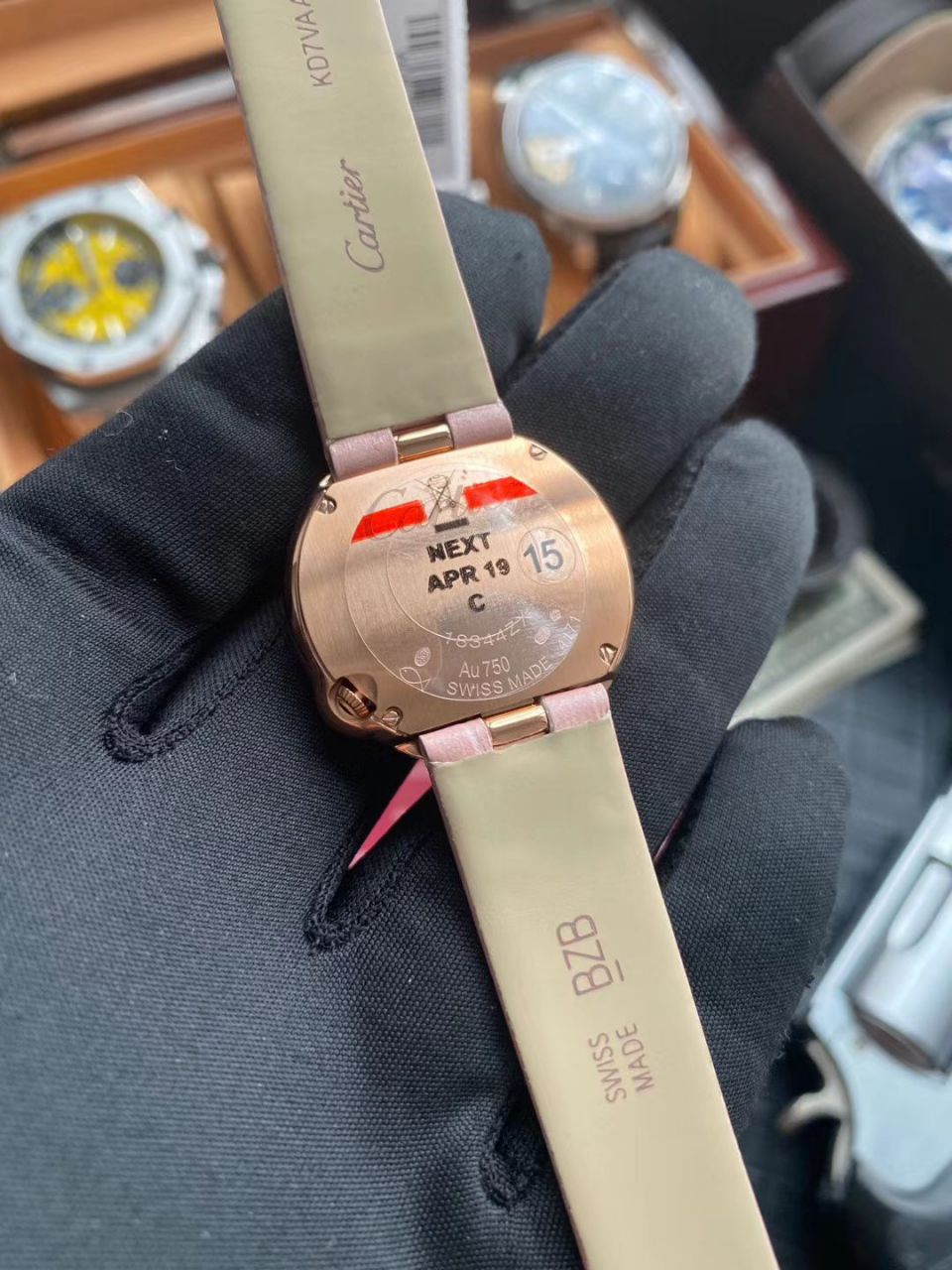 V6 Factory  top  Replica Copy  Watches  Cartier  告白气球女装30毫米WGBL0005，WJBL0008 wrist watches  / K277