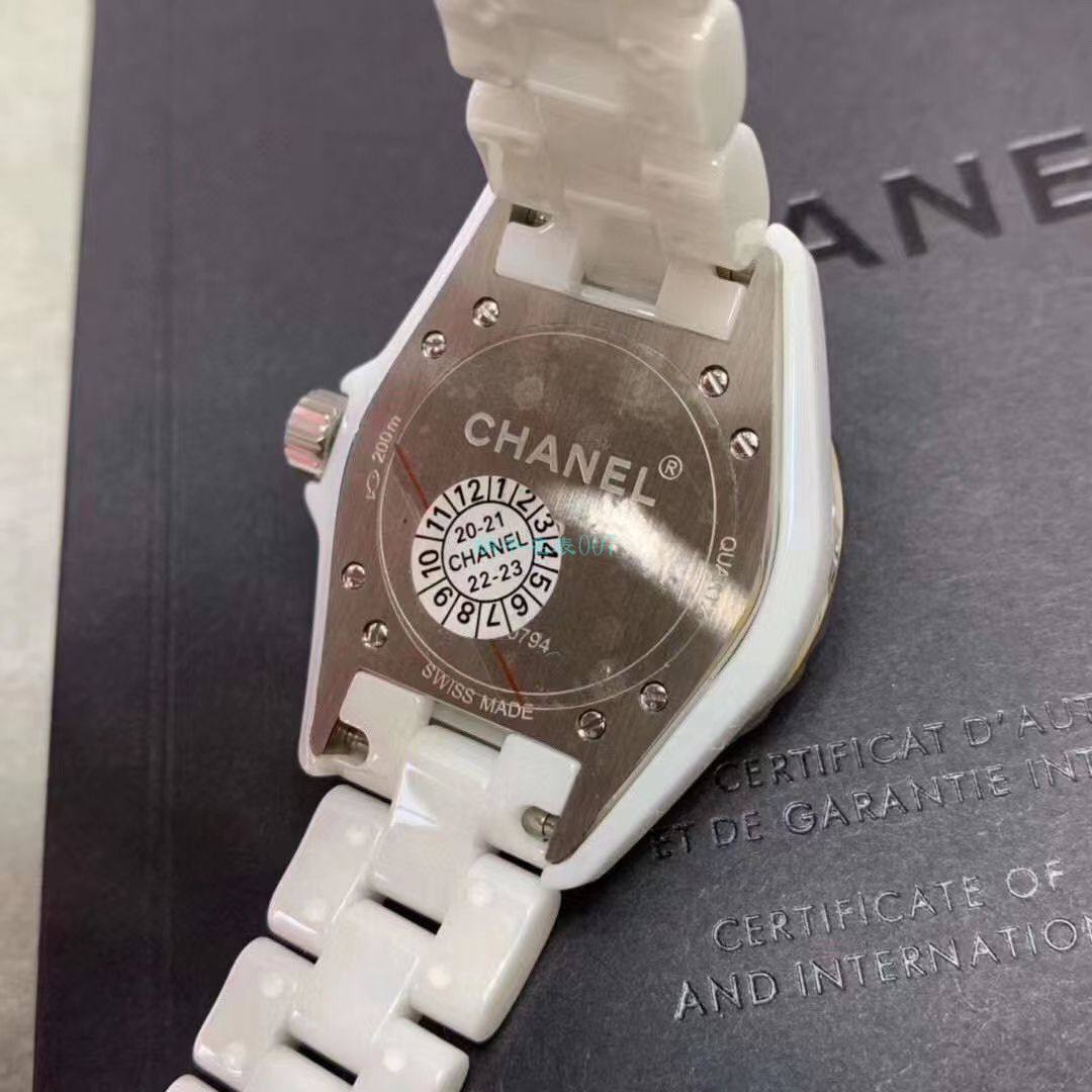 独家原单专柜一致香奈儿经典J12系列女士 wrist watches H5704，H5513钻石款 / X056