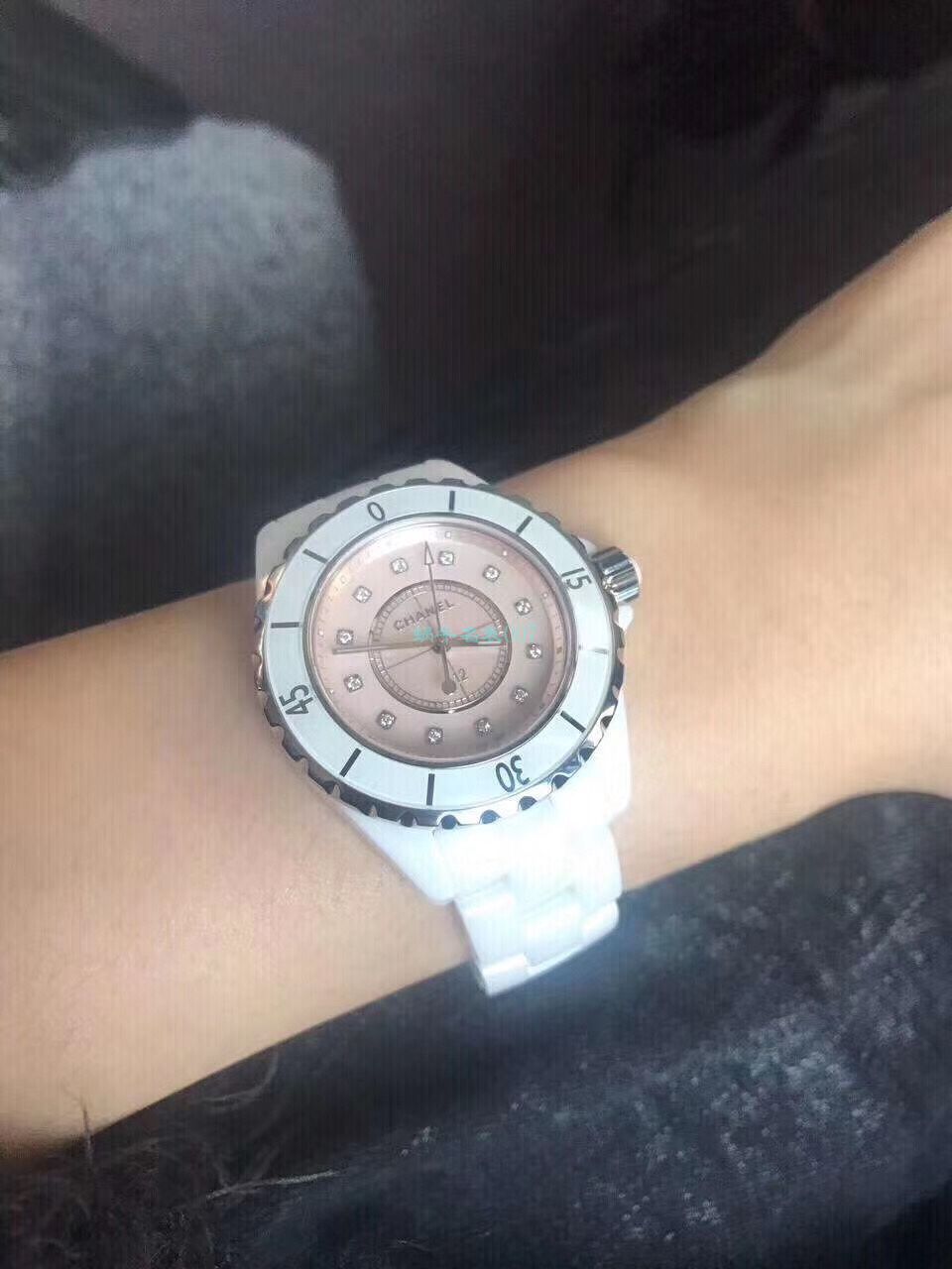 独家原单专柜一致香奈儿经典J12系列女士 wrist watches H5704，H5513钻石款 / X056