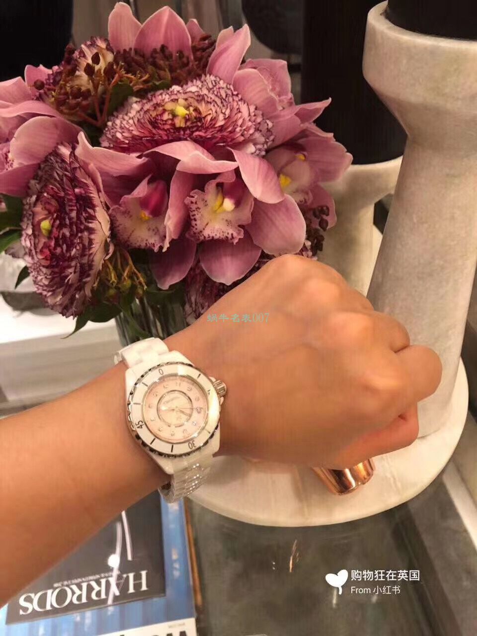 独家原单专柜一致香奈儿经典J12系列女士 wrist watches H5704，H5513钻石款 / X056