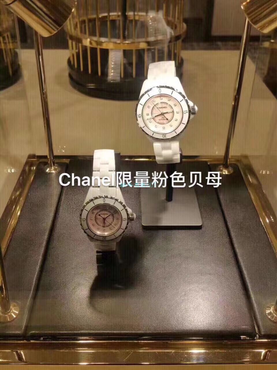 独家原单专柜一致香奈儿经典J12系列女士 wrist watches H5704，H5513钻石款 / X056