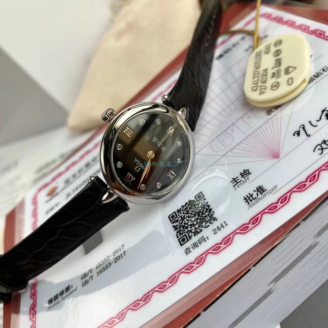 原单真钻女表OMEGA碟飞424.13.27.60.51.001，424.13.27.60.52.001 wrist watches  / M698B