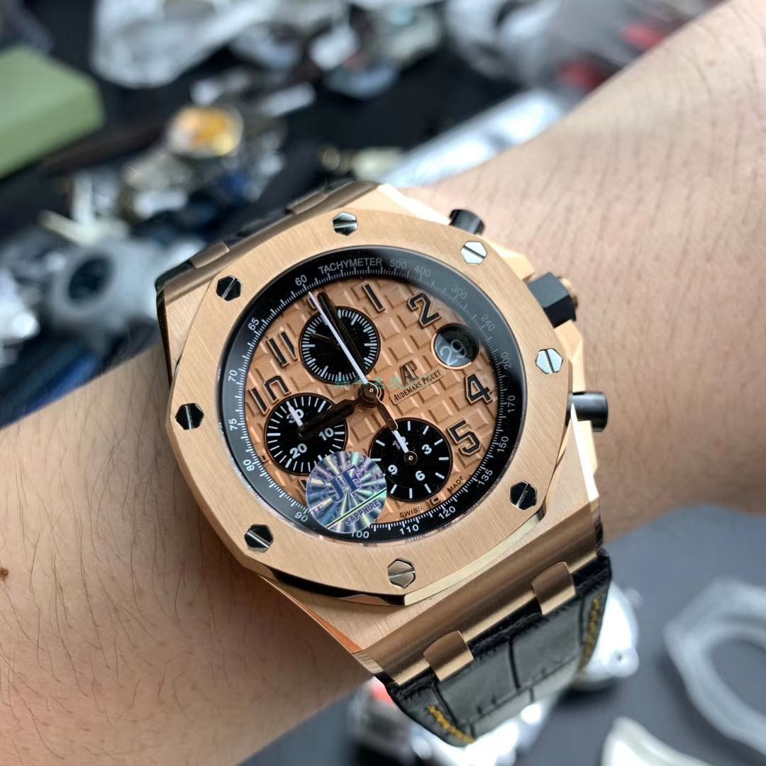 【 Video analysis JF Factory 1:1 Knockoff 表】Audemars Piguet  Royal Oak Offshore 系列26470OR.OO.A002CR.01 wrist watches  / APCF002.1